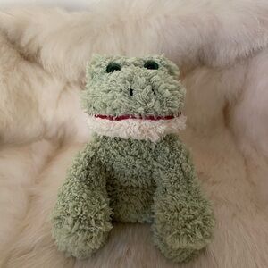 Russ Brand Plush Bean Green Frog Toy
